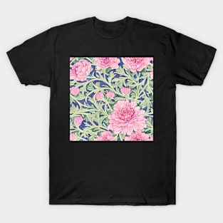 William Morris peonies and branches T-Shirt